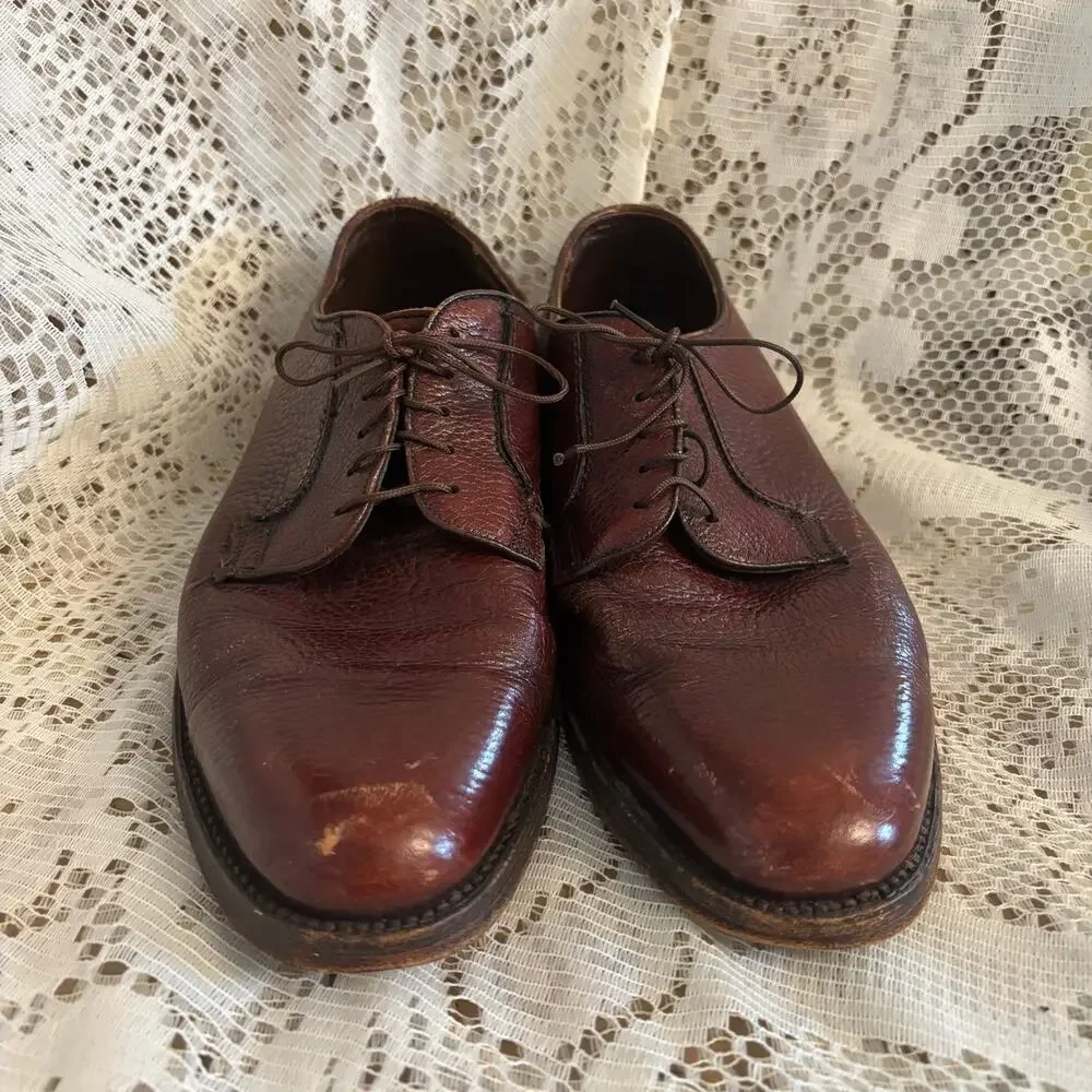 Florsheim Comfort Cushion Men's US 10.5 D Brown Leather Oxford Shoes
